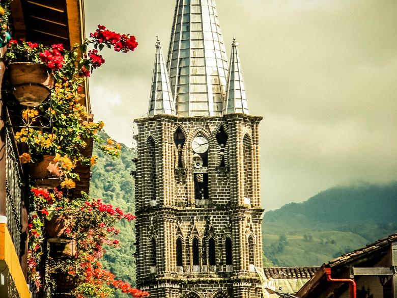 Free stock image of Iglesia Jardín - Antioquia created by Matias Espinosa Botero