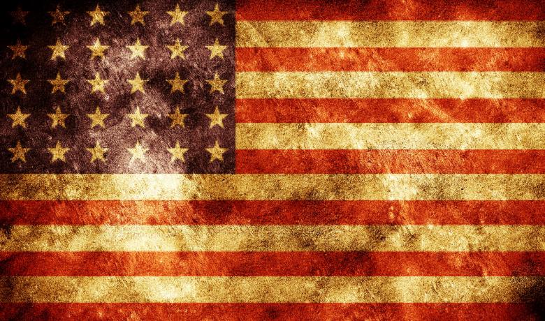 Free stock image of Grunge American flag created by 2happy