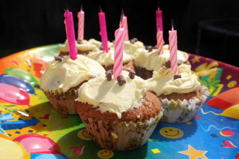 Free stock image of Birthday CupCakes created by Lesley Huntley