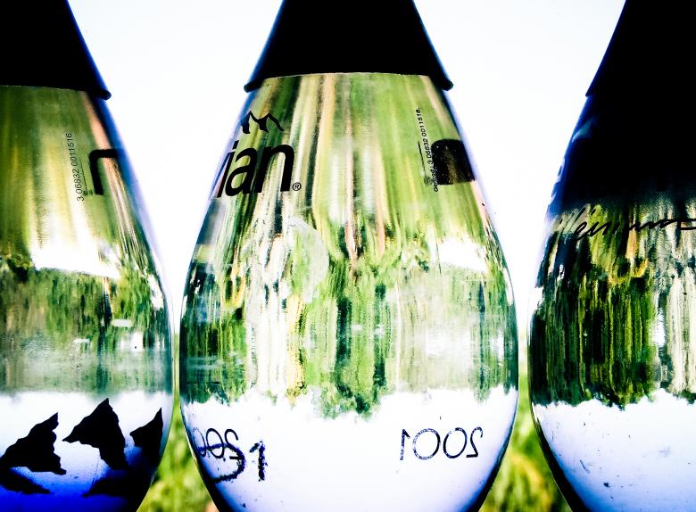 Free stock image of Evian water bottles created by Luka
