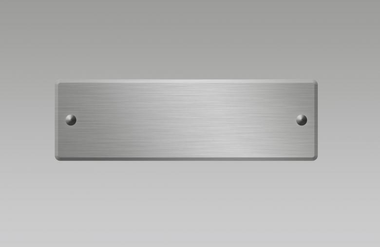 Free stock image of Metal nameplate created by Luka