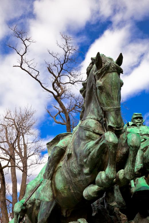 Free stock image of Grant Cavalry Memorial created by Nicolas Raymond