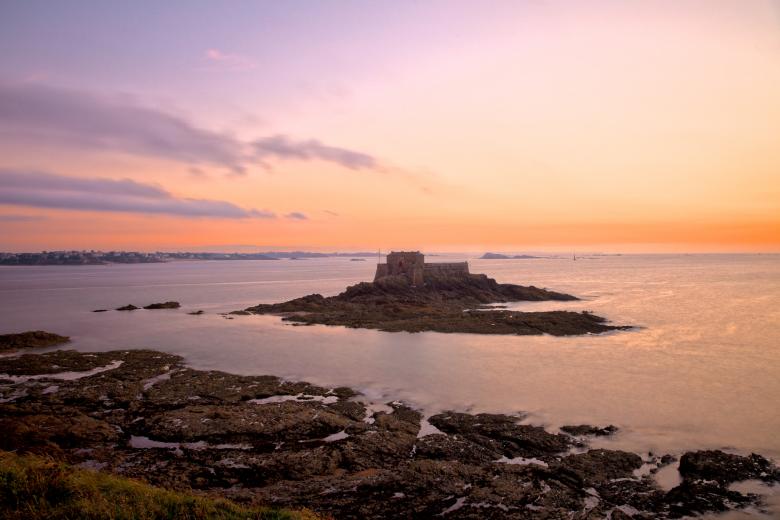Free stock image of Saint-Malo Twilight - HDR created by Nicolas Raymond