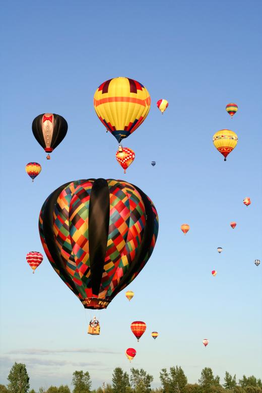 Free stock image of Hot Air Balloons created by Nicolas Raymond