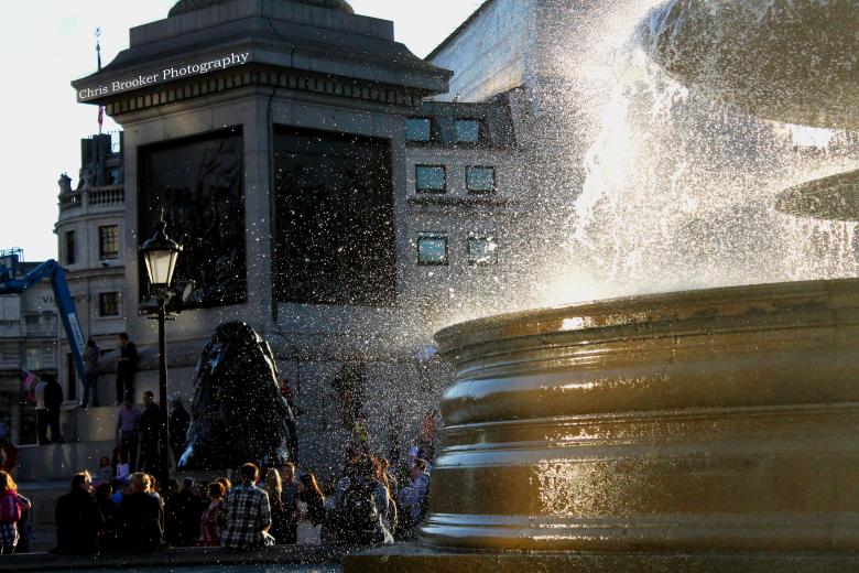 Free stock image of Trafalgar Square Fountain created by Chris Brooker
