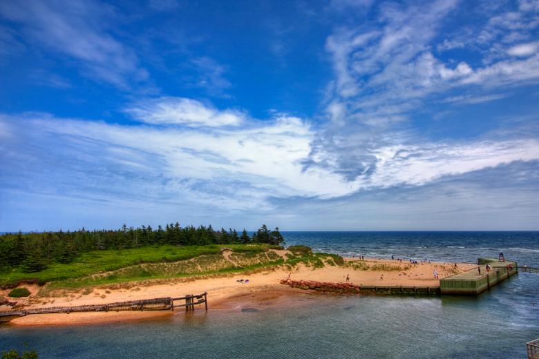 Free stock image of PEI Beach Scenery - HDR created by Nicolas Raymond