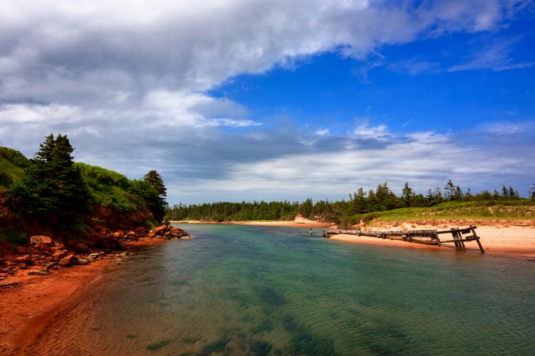 Free stock image of PEI Beach Scenery - HDR created by Nicolas Raymond