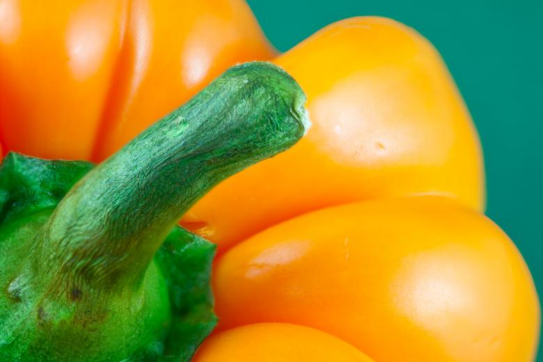 Free stock image of Orange Pepper Close-up created by Nicolas Raymond