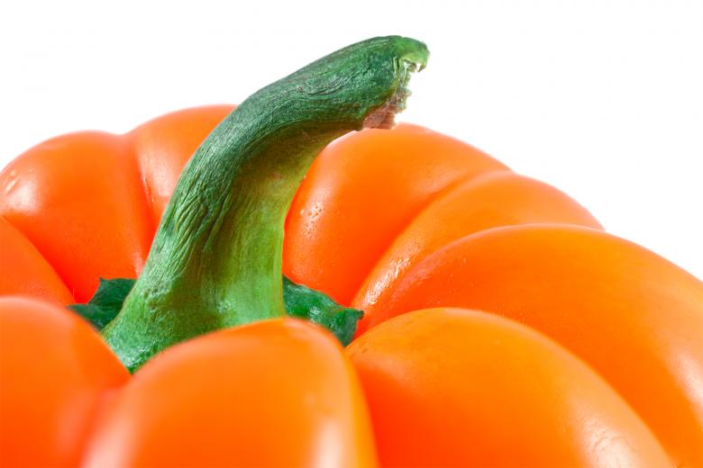 Free stock image of Orange Pepper Close-up created by Nicolas Raymond