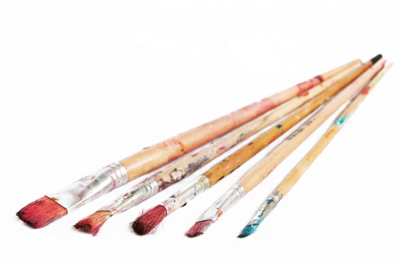 Free stock image of paint brushes created by Luka