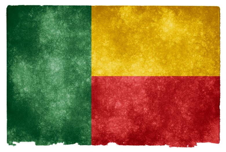 Free stock image of Benin Grunge Flag created by Nicolas Raymond