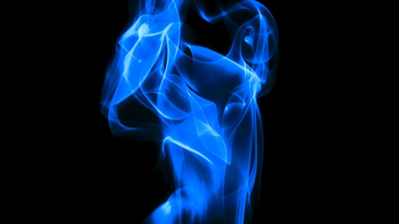 Free stock image of Blue Flame created by mahindra bandari
