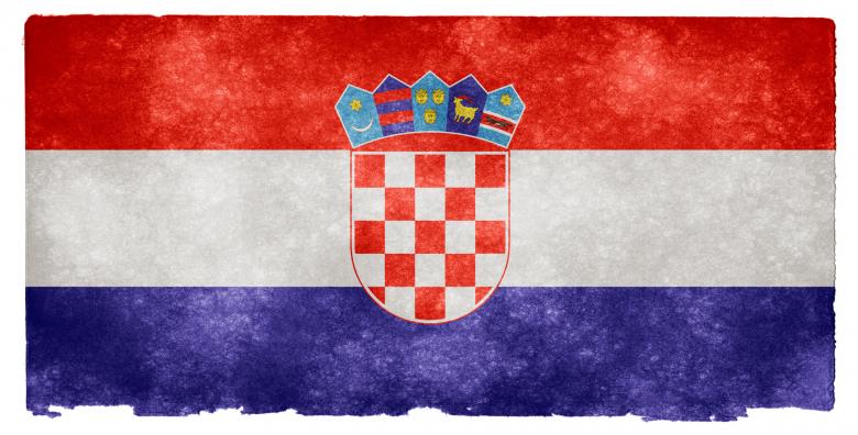 Free stock image of Croatia Grunge Flag created by Nicolas Raymond
