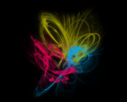Abstract shapes background
