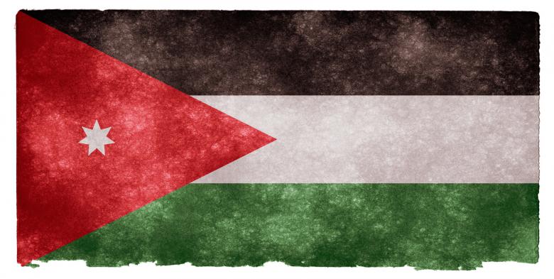 Free stock image of Jordan Grunge Flag created by Nicolas Raymond