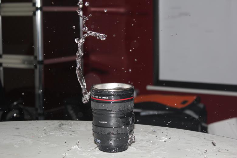 Free stock image of  Canon camera lens with water created by basem