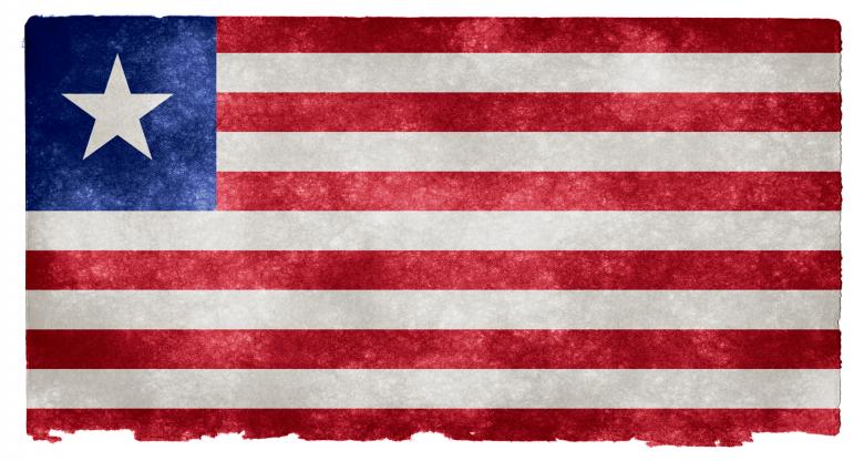 Free stock image of Liberia Grunge Flag created by Nicolas Raymond