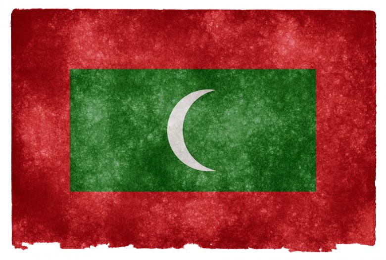 Free stock image of Maldives Grunge Flag created by Nicolas Raymond