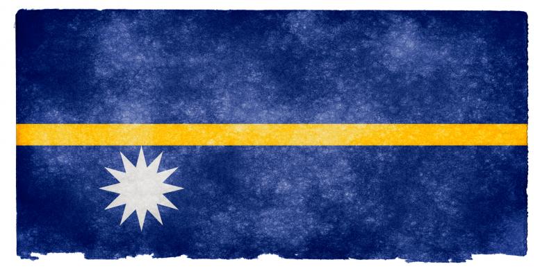 Free stock image of Nauru Grunge Flag created by Nicolas Raymond