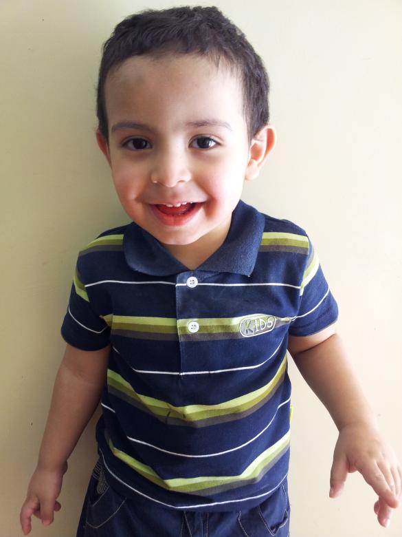 Free stock image of Lovely baby smiling for the camera created by basem