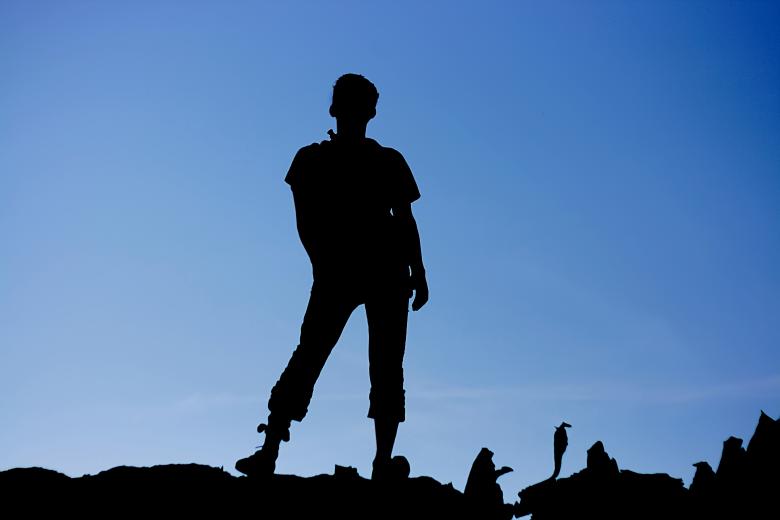 Free stock image of Man silhouette created by 2happy