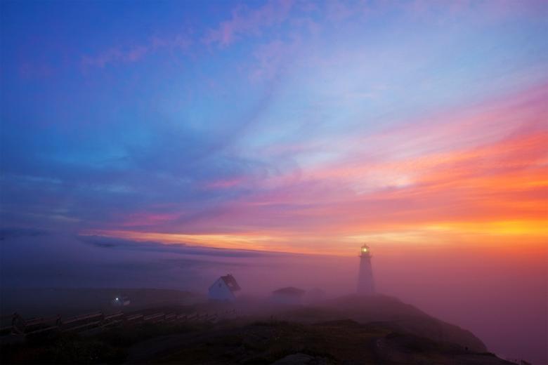 Free stock image of Lighthouse at Sunrise created by Geoffrey Whiteway