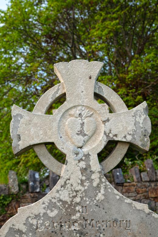 Free stock image of Donegal Cemetery Celtic Cross - HDR created by Nicolas Raymond