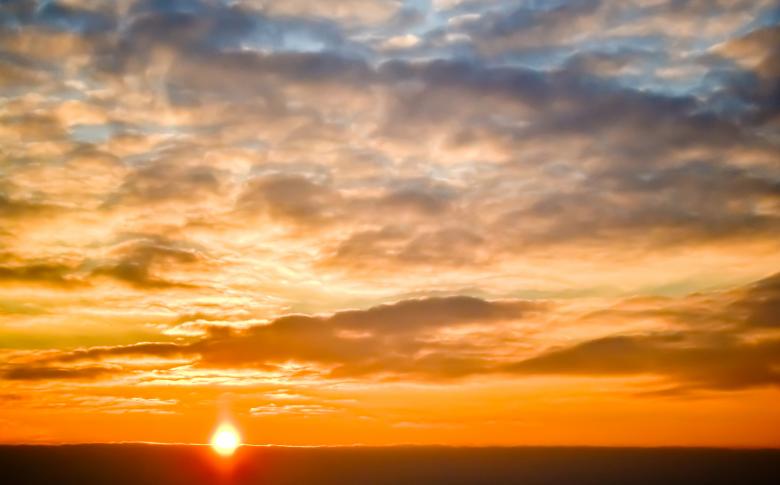 Free stock image of Sunset landscape created by Octavian