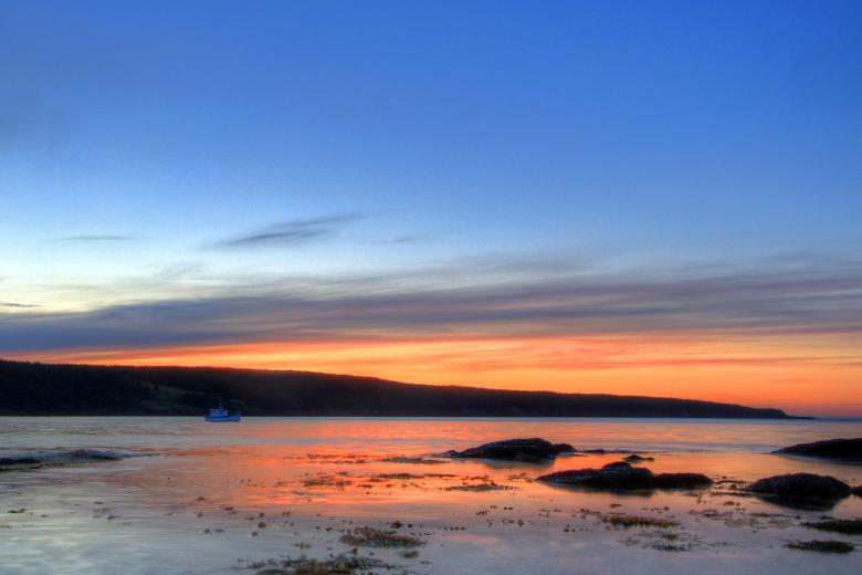 Free stock image of Ocean sunrise created by Geoffrey Whiteway