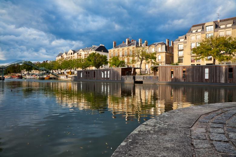 Free stock image of Nantes Riverside Scenery created by Nicolas Raymond