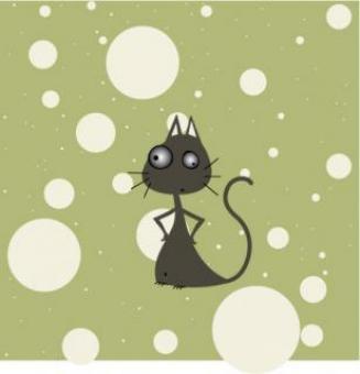 Funny Cat Illustration - Free Stock Photo