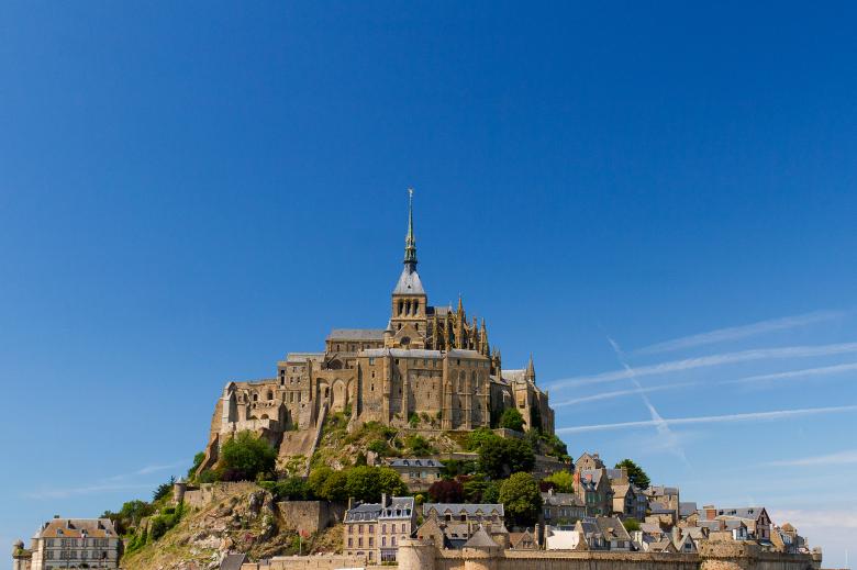 Free stock image of Mont Saint-Michel created by Geoffrey Whiteway