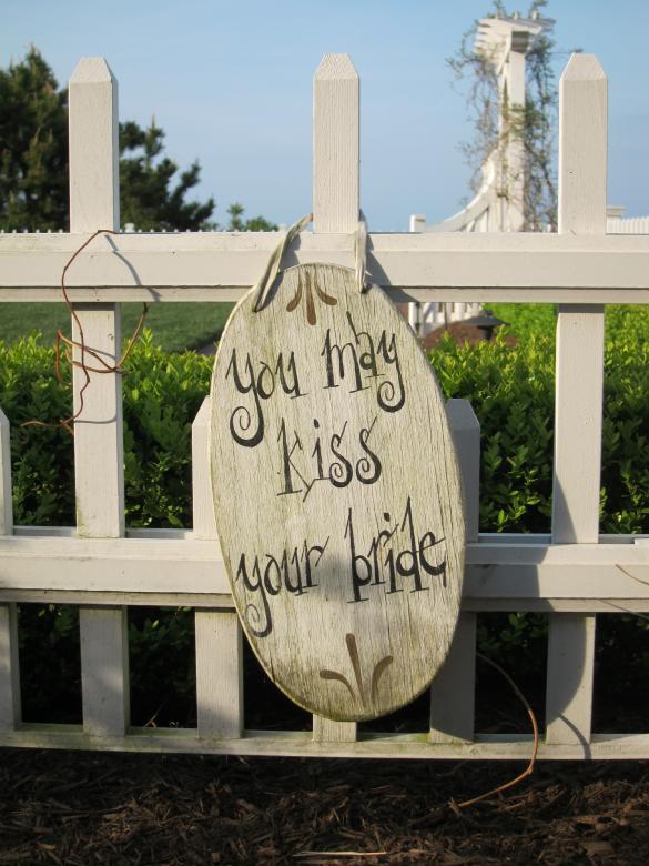 Free stock image of Kiss Your Bride created by Brian