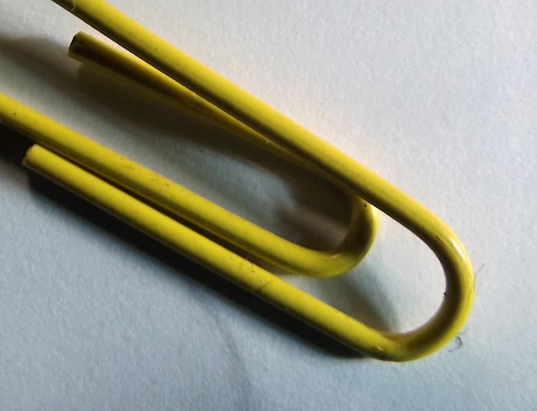 Free stock image of Paperclip created by James Walton