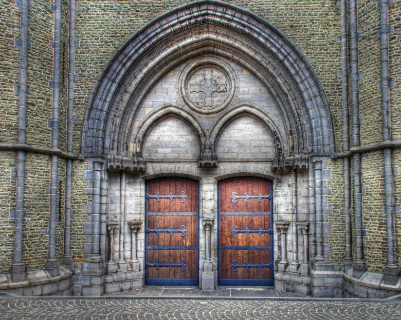 Free stock image of Medieval Church Doors created by Geoffrey Whiteway
