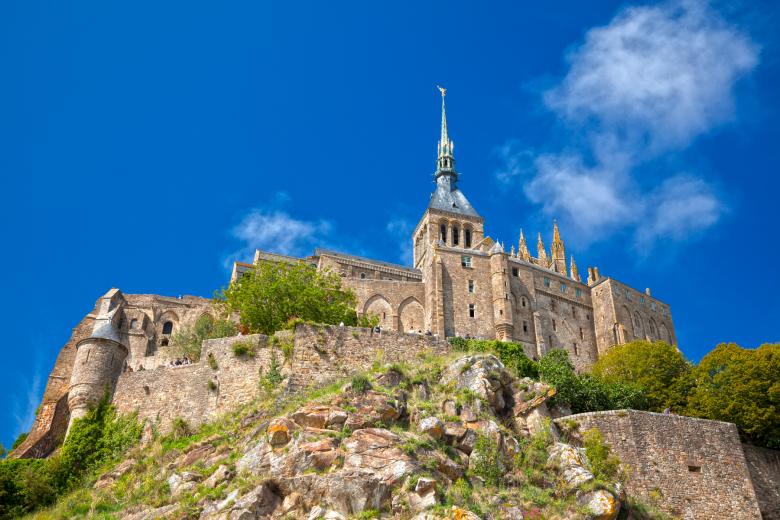 Free stock image of Castle Mont Saint-Michel created by Nicolas Raymond