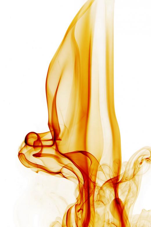 Free stock image of Long Orange Smoke on White created by 2happy