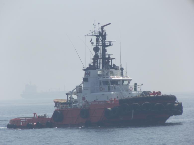 Free stock image of A Tug boat created by Janis Urtans
