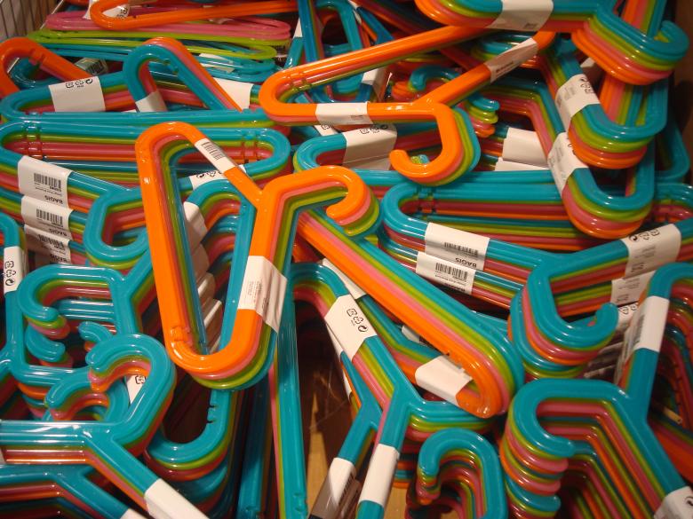 Free stock image of Colorful clothes hangers created by Boris Kyurkchiev