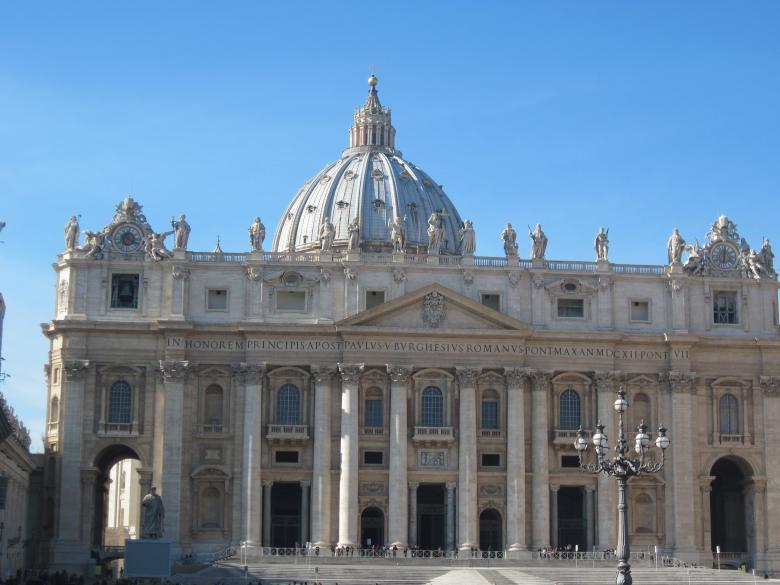 Free stock image of St. Peter's Basilica in Rome, Italy created by Boris Kyurkchiev