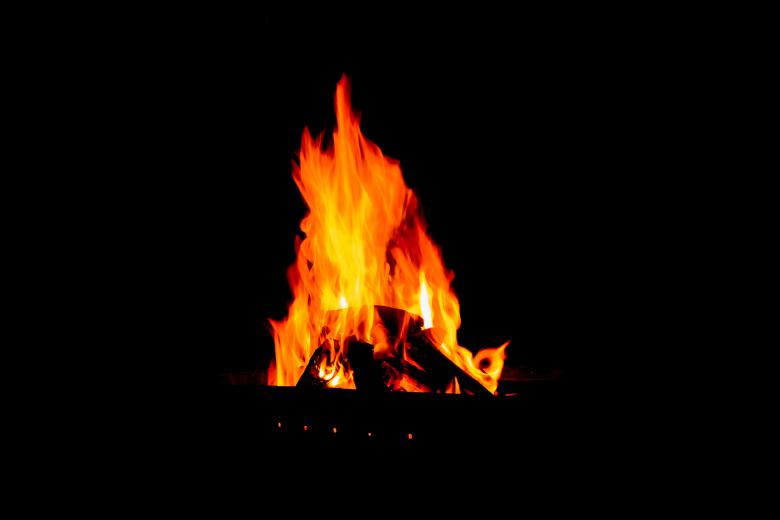 Free stock image of Camp fire created by Octavian