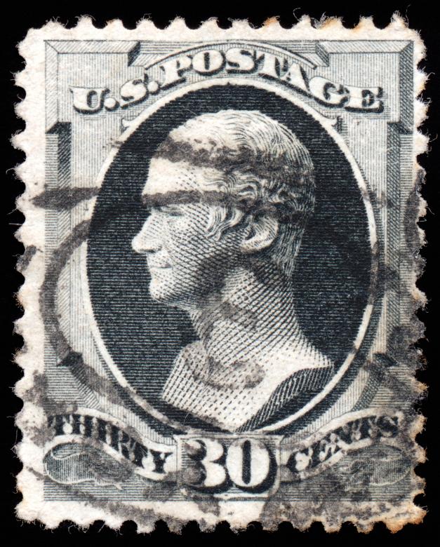 Free stock image of Gray Alexander Hamilton Stamp created by Nicolas Raymond