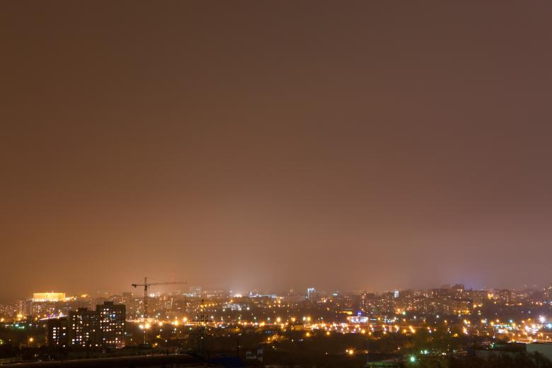 Free stock image of Night Scene - Illuminated Cityscape created by 2happy