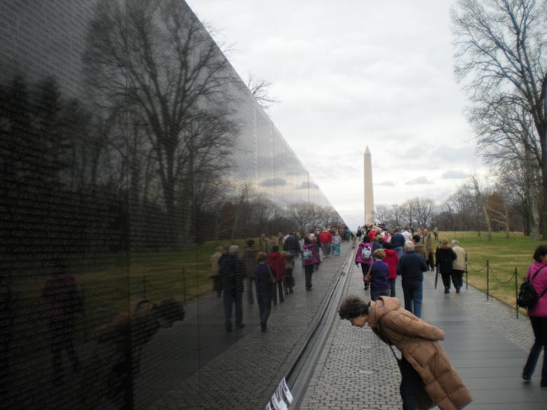 Free stock image of Vietnam Veterans Memorial created by John C. Thomas
