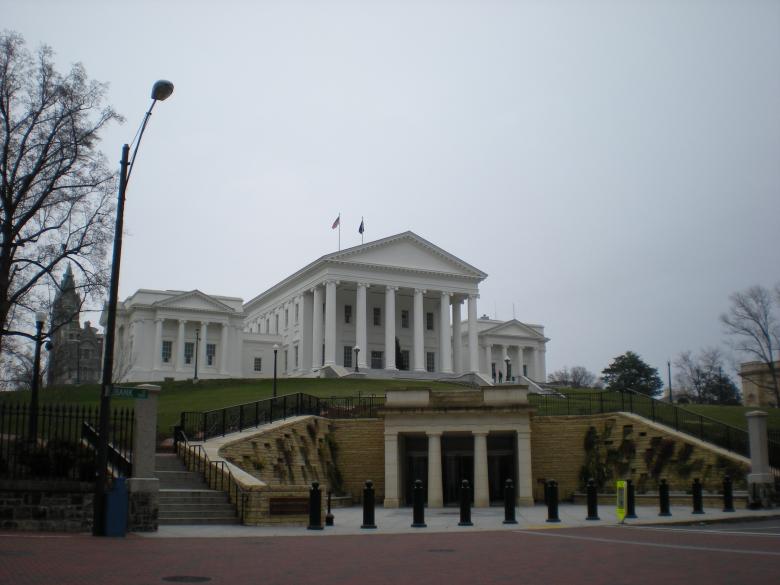Free stock image of Virginia State Capitol created by John C. Thomas