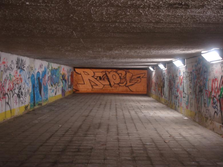 Free stock image of Underpass at night created by Boris Kyurkchiev