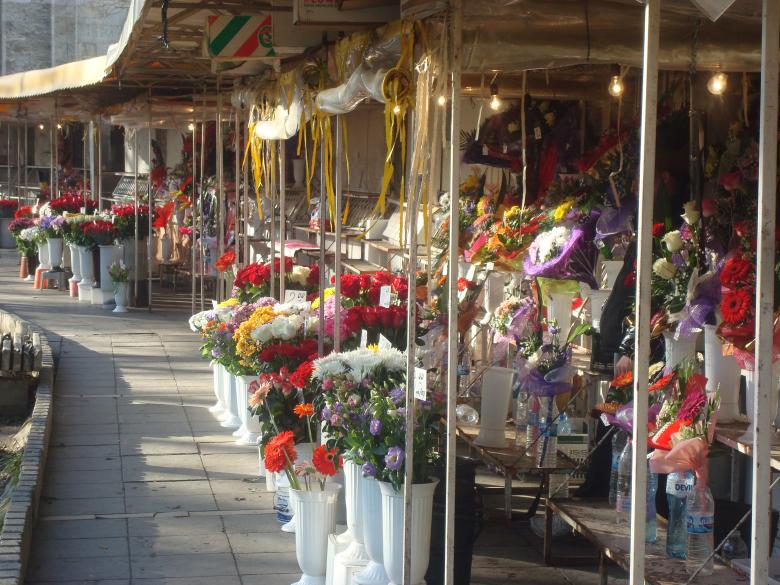 Free stock image of Flower market created by Boris Kyurkchiev