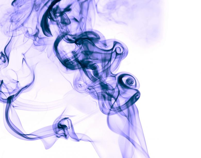 Free stock image of Dark blue smoke on white created by 2happy