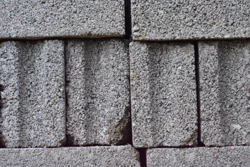 Free Stock Photo of Brick wall made from rocks