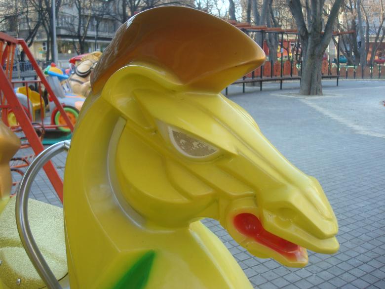 Free stock image of Plastic horse head created by Boris Kyurkchiev